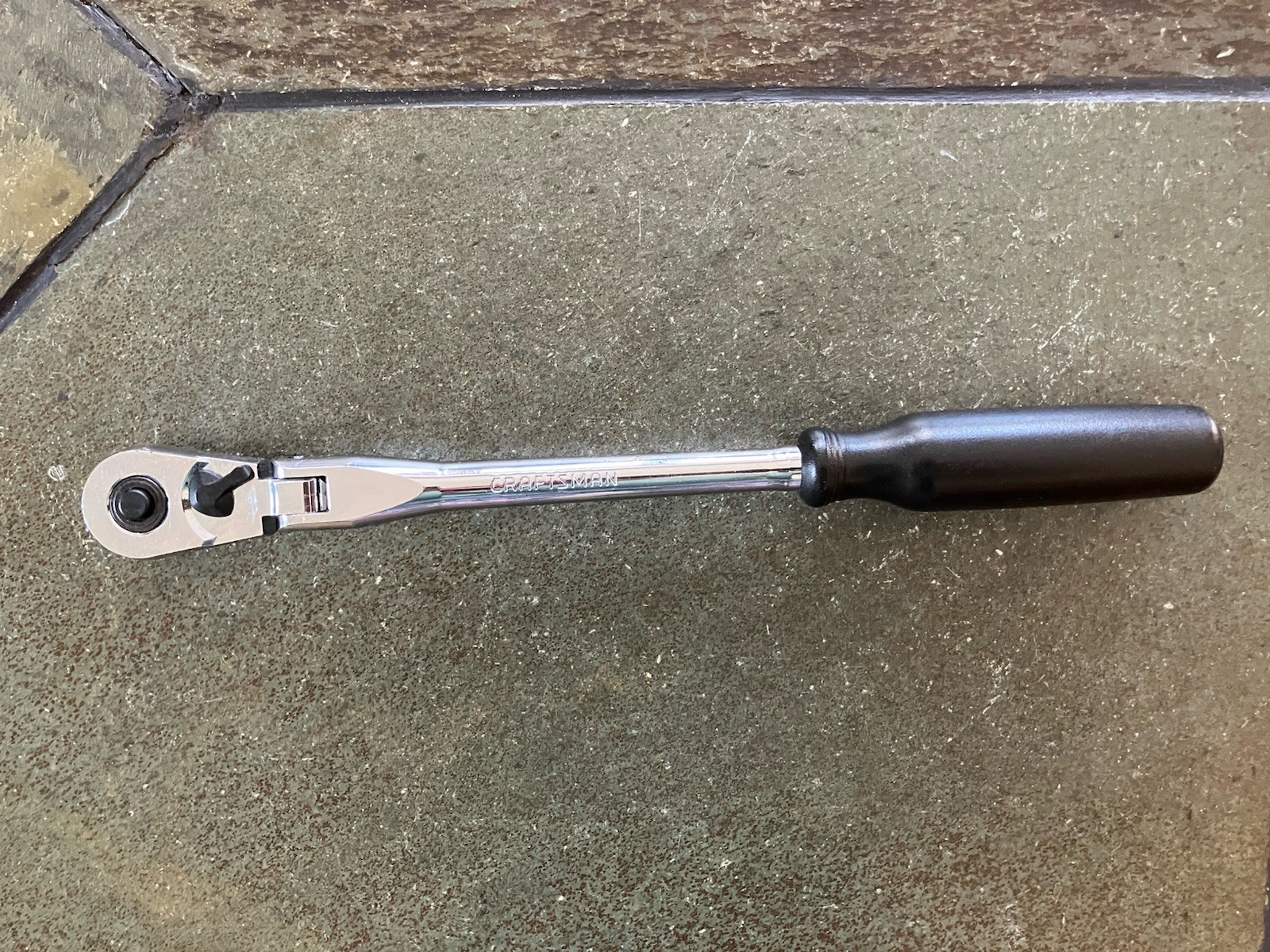 Craftsman 44836 VT 3/8” Drive Flex Head Ratchet With Black Handle / USA