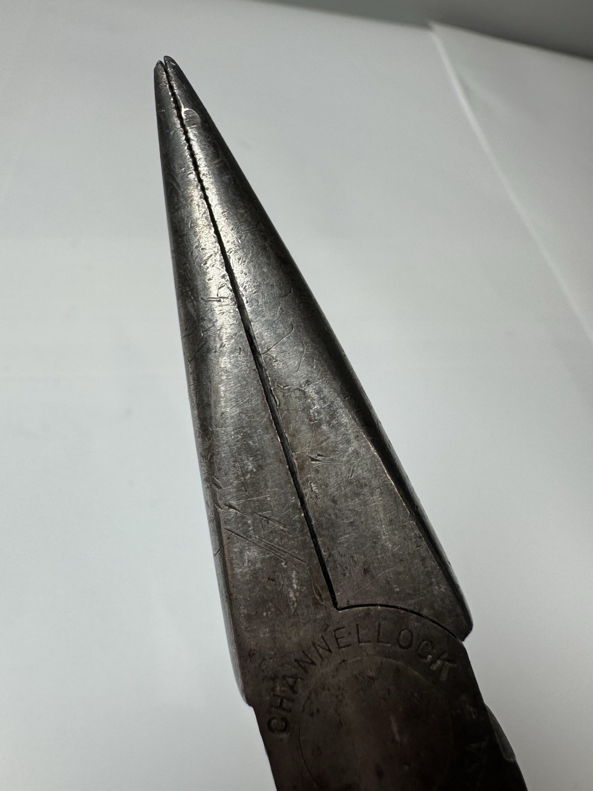 Vintage Channellock 3017 1/2 Long Nose Pliers