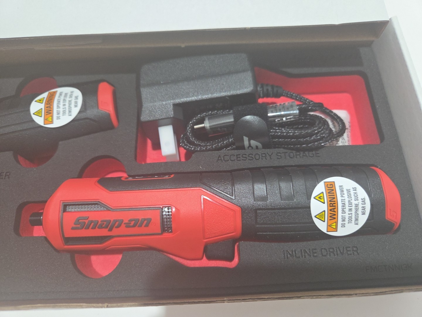 Snap On Tools CTNN13KF Nano Axcess Tool Kit Red New 1/4drive COMPLETE