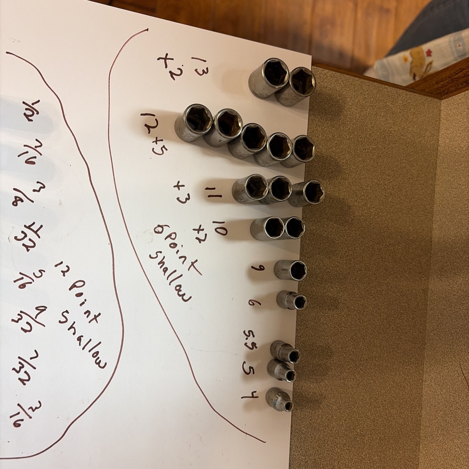 Craftsman Socket Lot Of 70. 1/4 dr -metric- SAE-Std-Deepwell