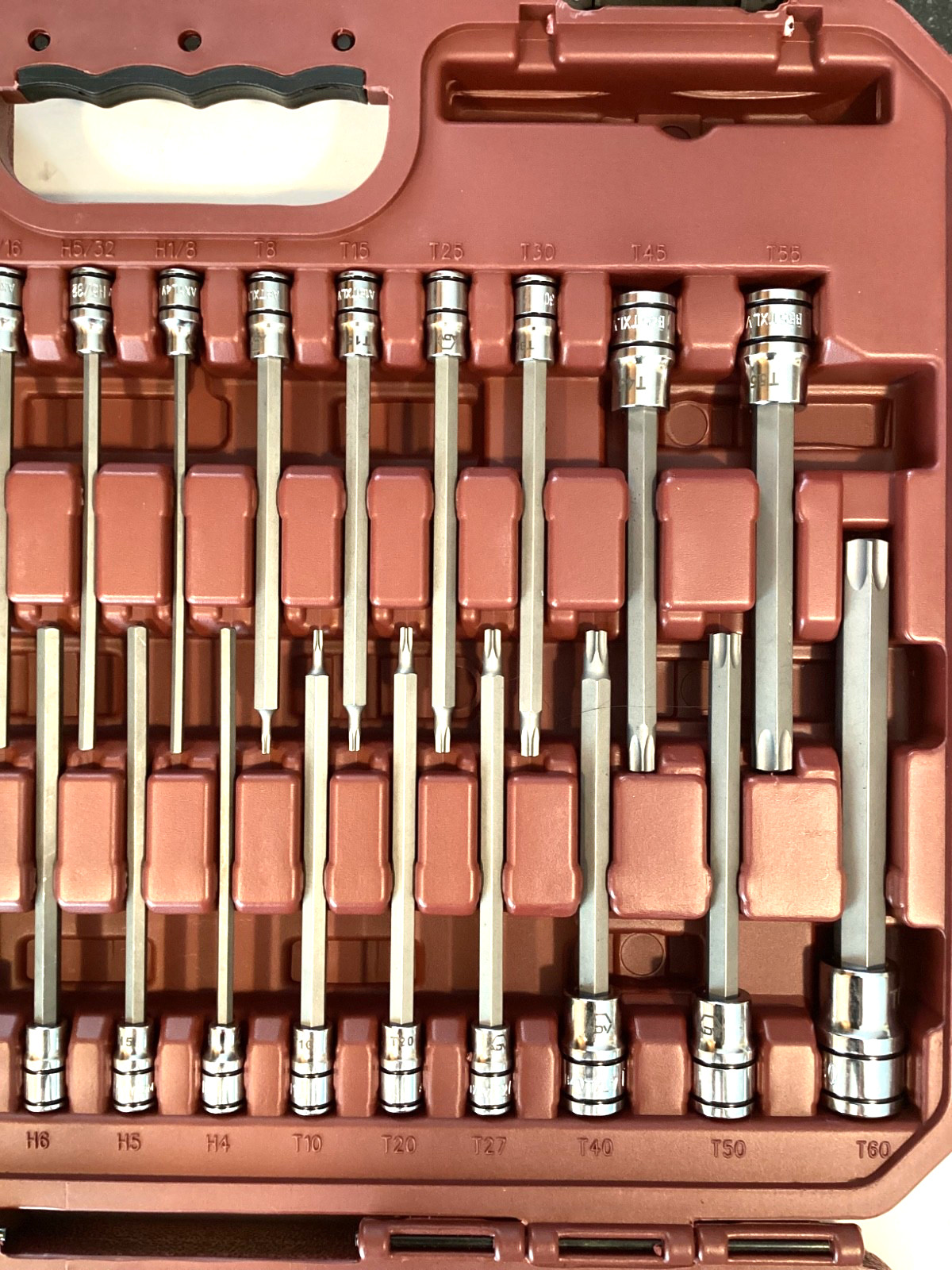 Matco SBS75VA NEW 75 Piece Master Torx And Hex Socket Set Snap Latch Case SEALED