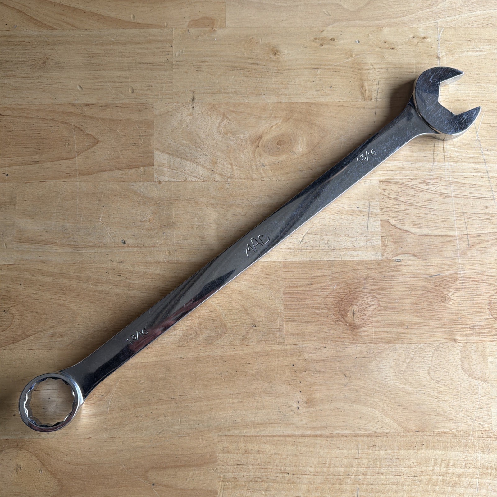 Mac Tools 1-3/16″ Combination Wrench 12 Point CL38 Made in USA