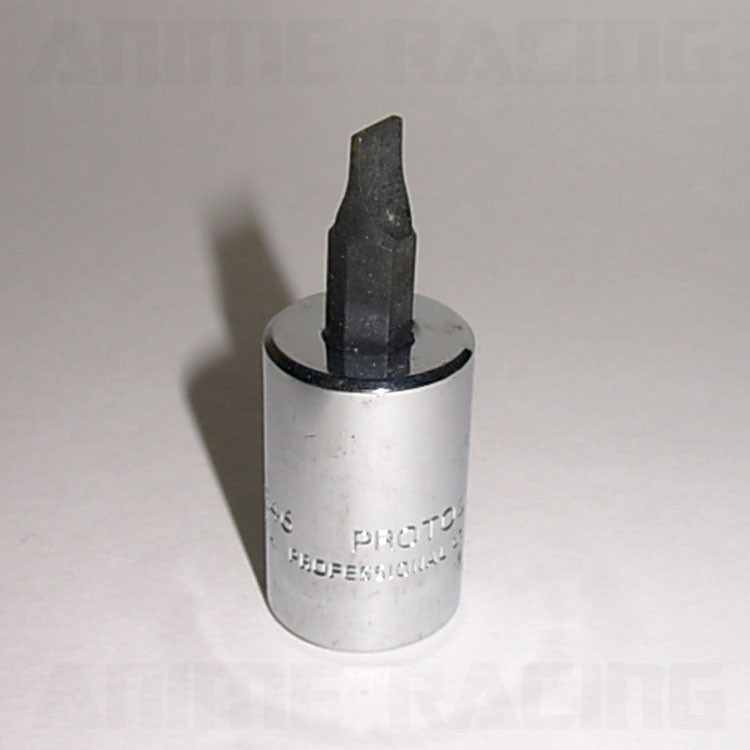 NEW NOS USA PROTO PROFESSiONAL 3/8″ DRiVE iNCH SAE 1/4″ SLOTTED BiT SOCKET 5246