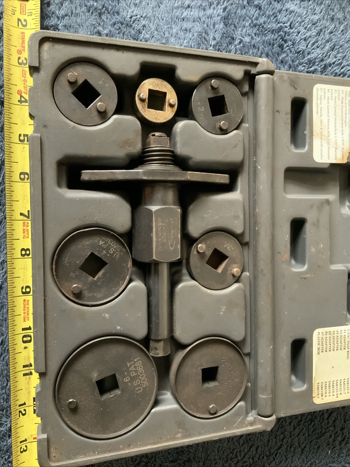 Blue Point Universal Brake Caliper Tool Set, Ya8610b…see Pics…