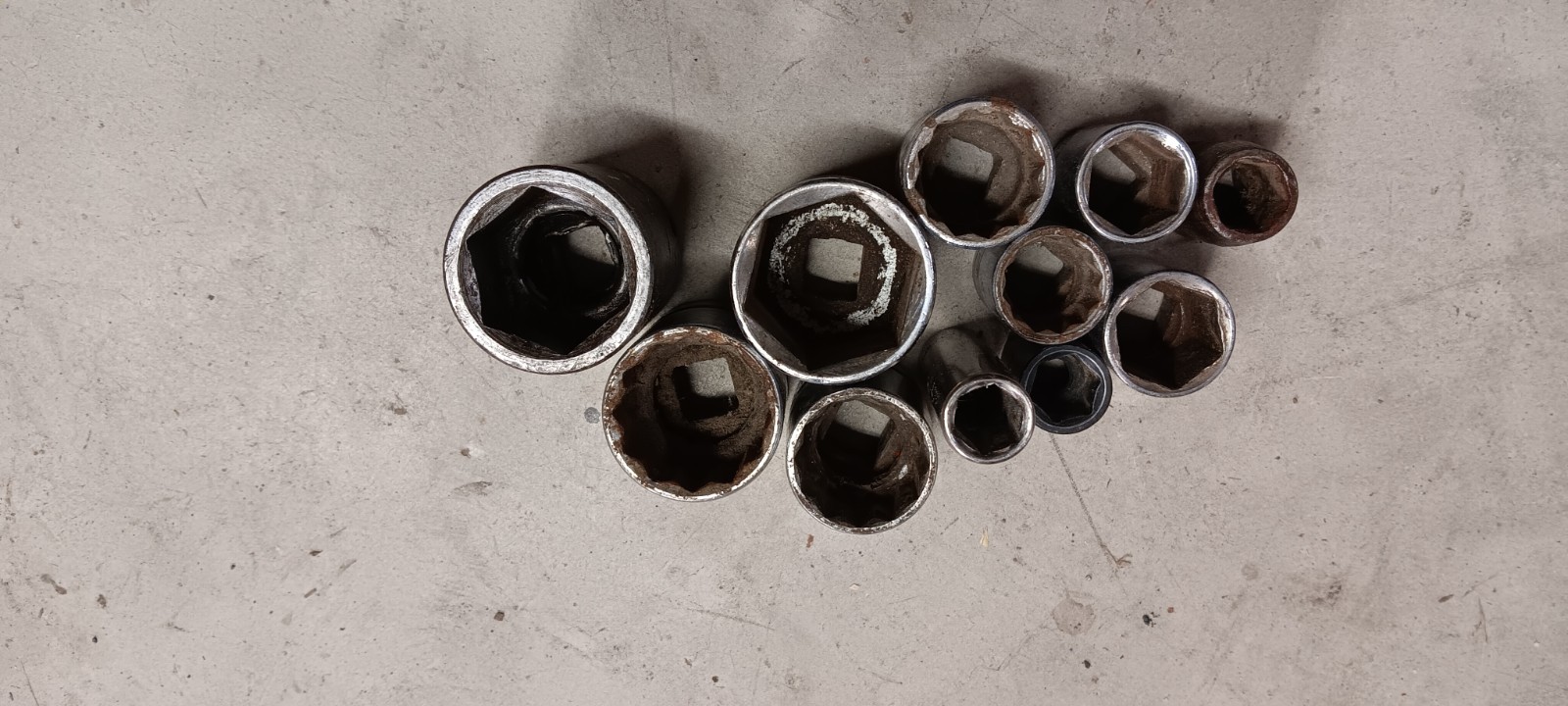 Miscellaneous socket lot-various brands/sizes