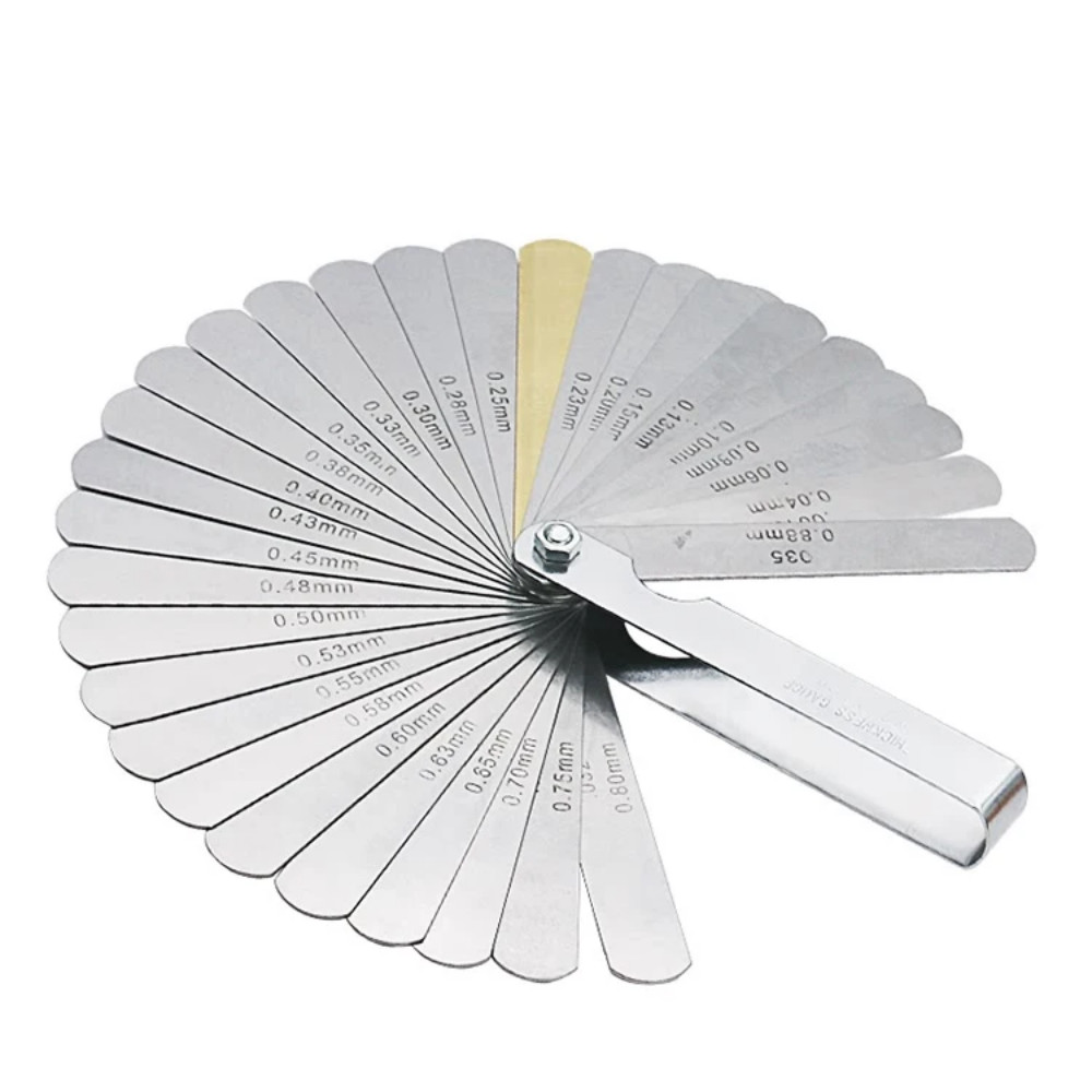 32 Blade Feeler Gauge Dual Reading Combination Feeler Gauge Metric & SAE