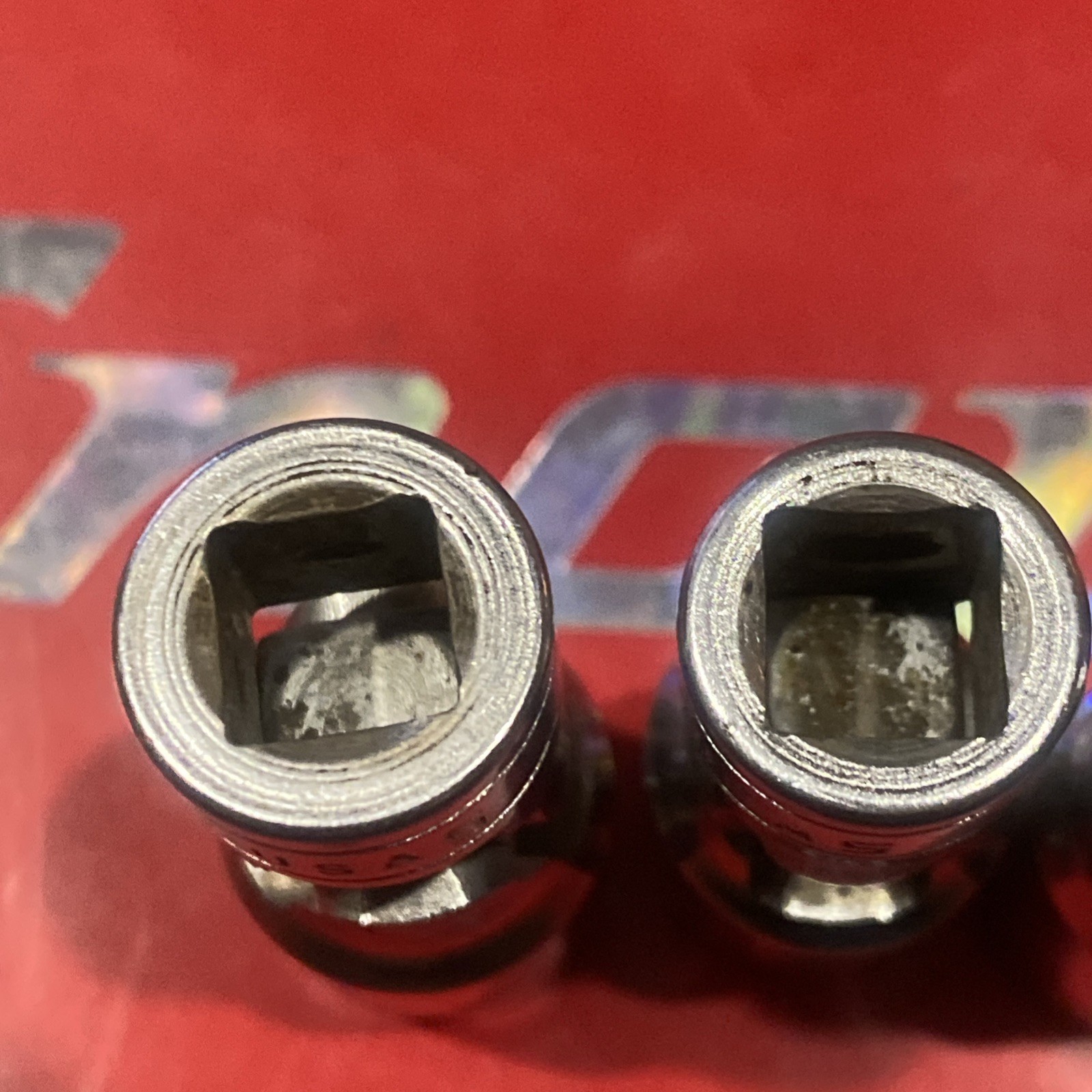 Snap On set of 5, 3/8″ Drive 6 pt Flank Drive Deep Universal Socket, FSU series