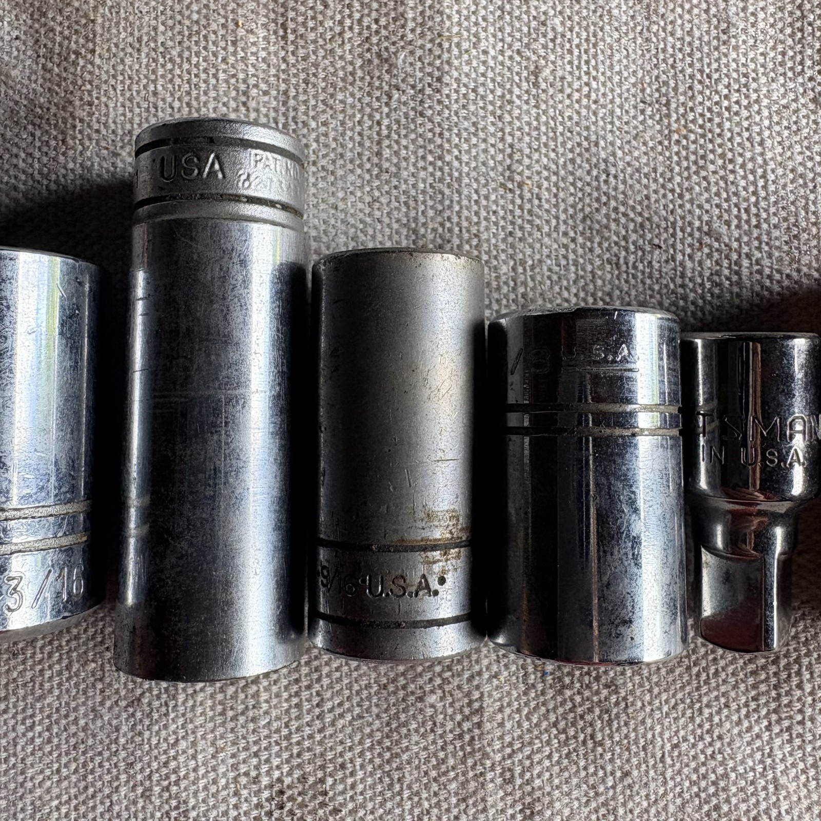 Lisle USA Socket 7 pc Hex Bit Set + other USA made Sockets and Wrenches