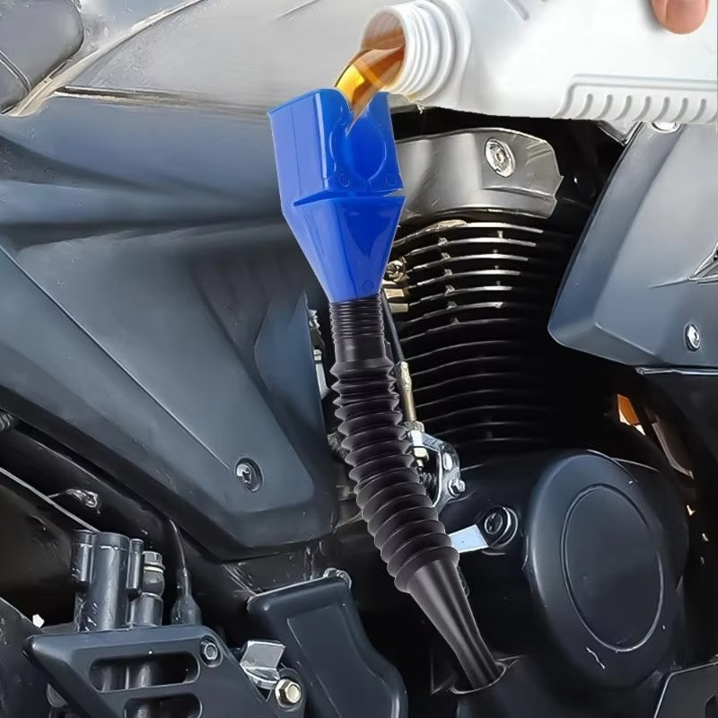 Flexible Draining Tool Snap MultiPurpose Flexible Fold Oil Diesel Transfer Funne
