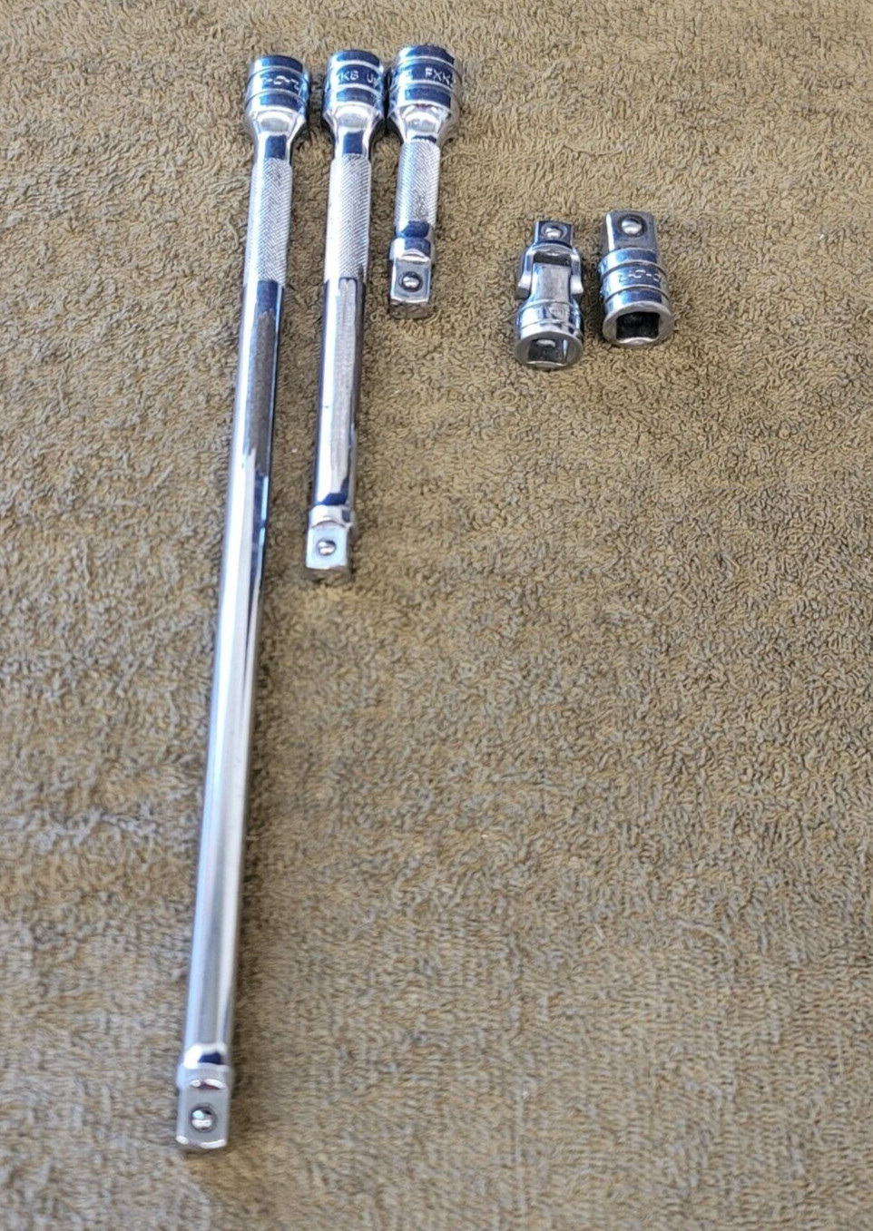 5 Snap-on Extension Universal Swivel Adapter Set 3/8″ Drive FXK 11 6 3″ FU80A A2