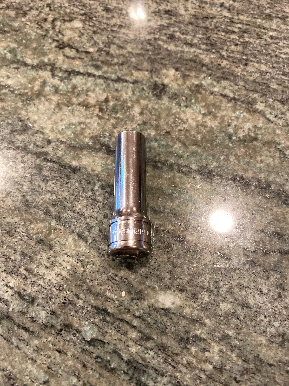 Snap-on sfs121 3/8″ 3/8″ drive sae deep 6 point chrome socket new
