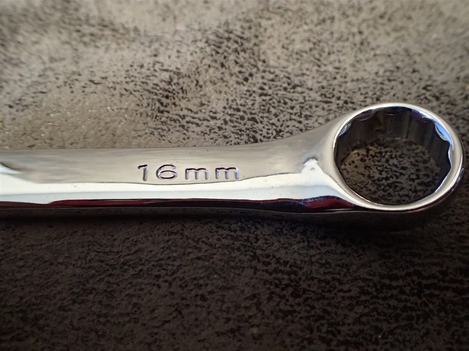 S-K Tools 88316 Chrome 16mm 6-Point Metric Regular Combination Wrench (BN89)