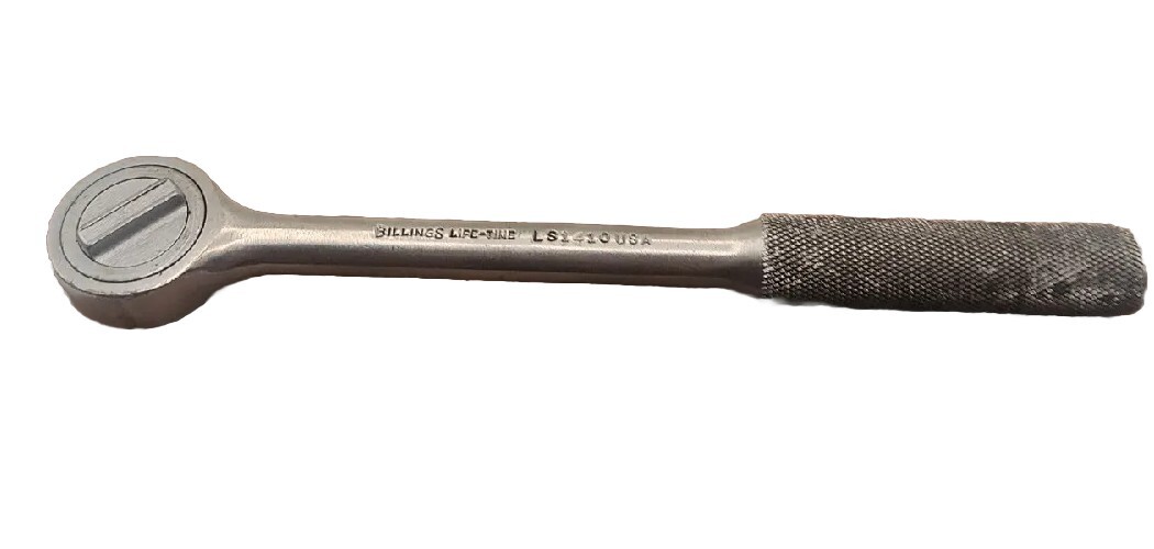 Billings Tools Lifetime 1/2″ Drive Reversible Ratchet Made In USA LS1410