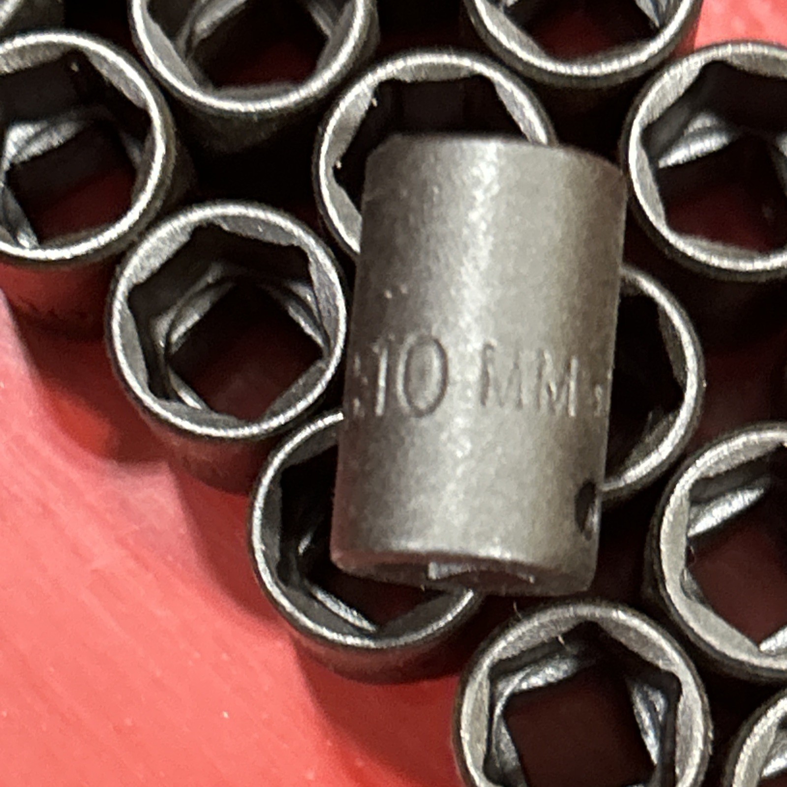 Lot Of 17 Proto J6910M 10mm Socket 1/4” Drive Total Of 17 Pieces