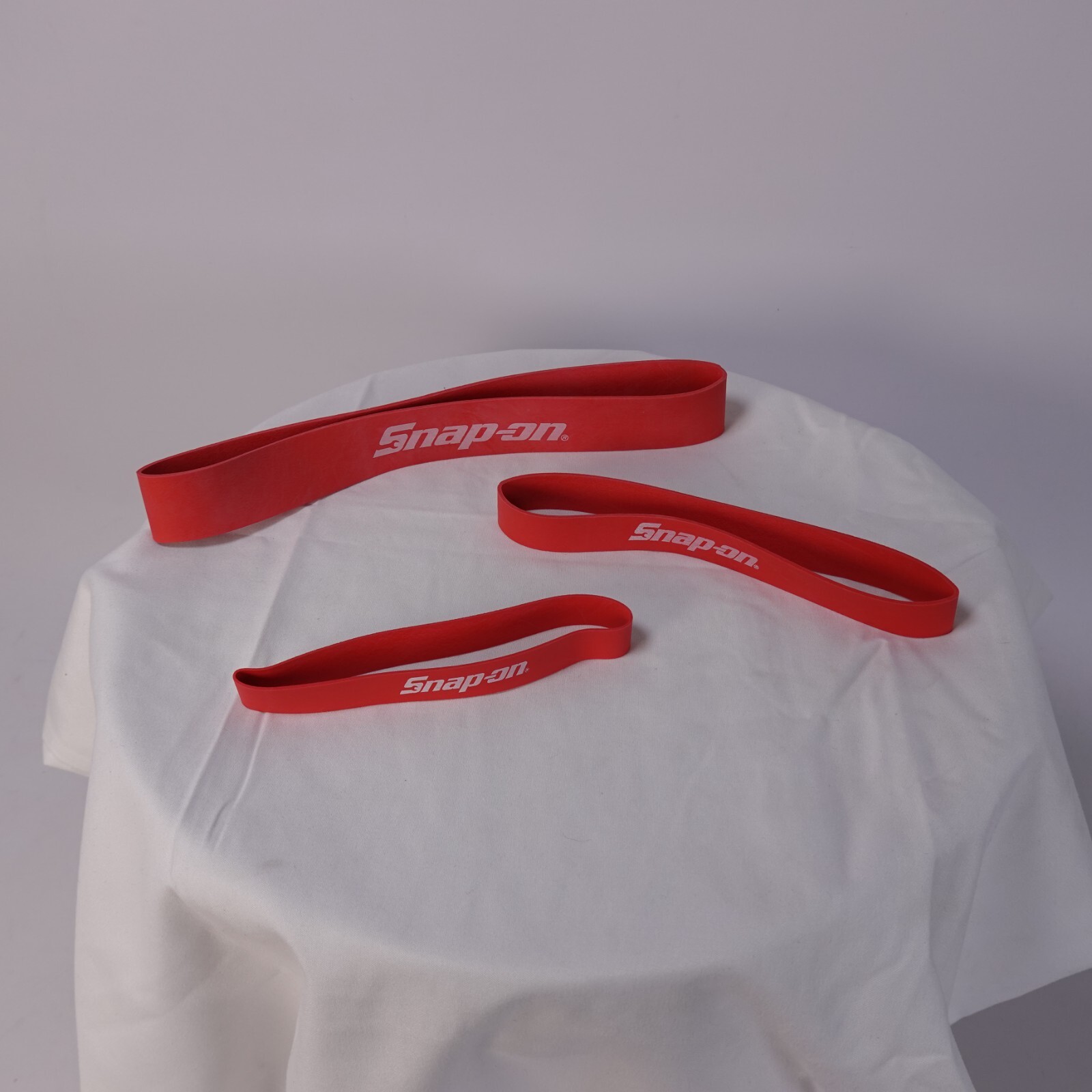 Snap On Red Rubber Band Set 1-Large 1Medium 1-Small