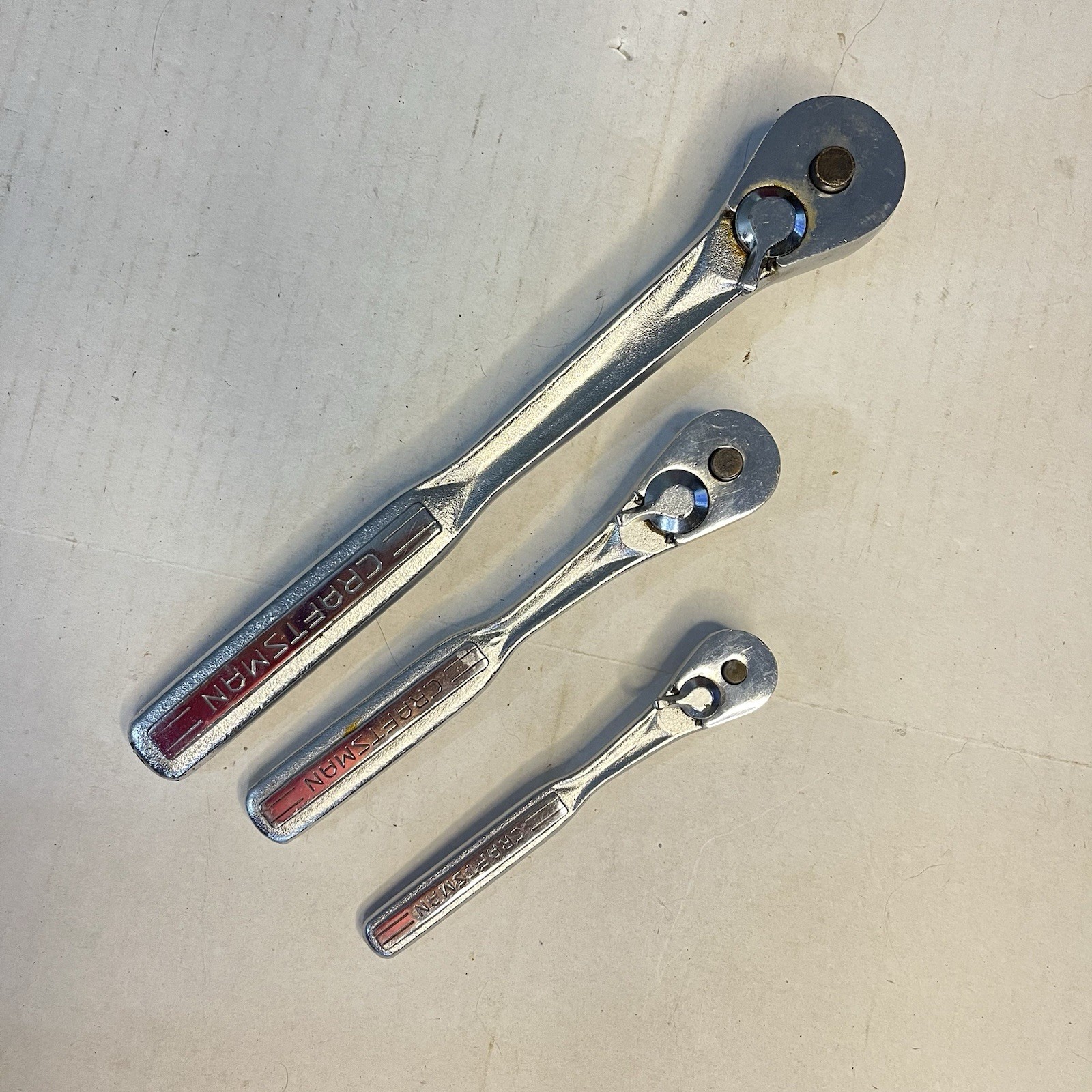 Craftsman USA Forged Ratchet Wrench Set 1/4 3/8 1/2 Drive 43175 43784 44985