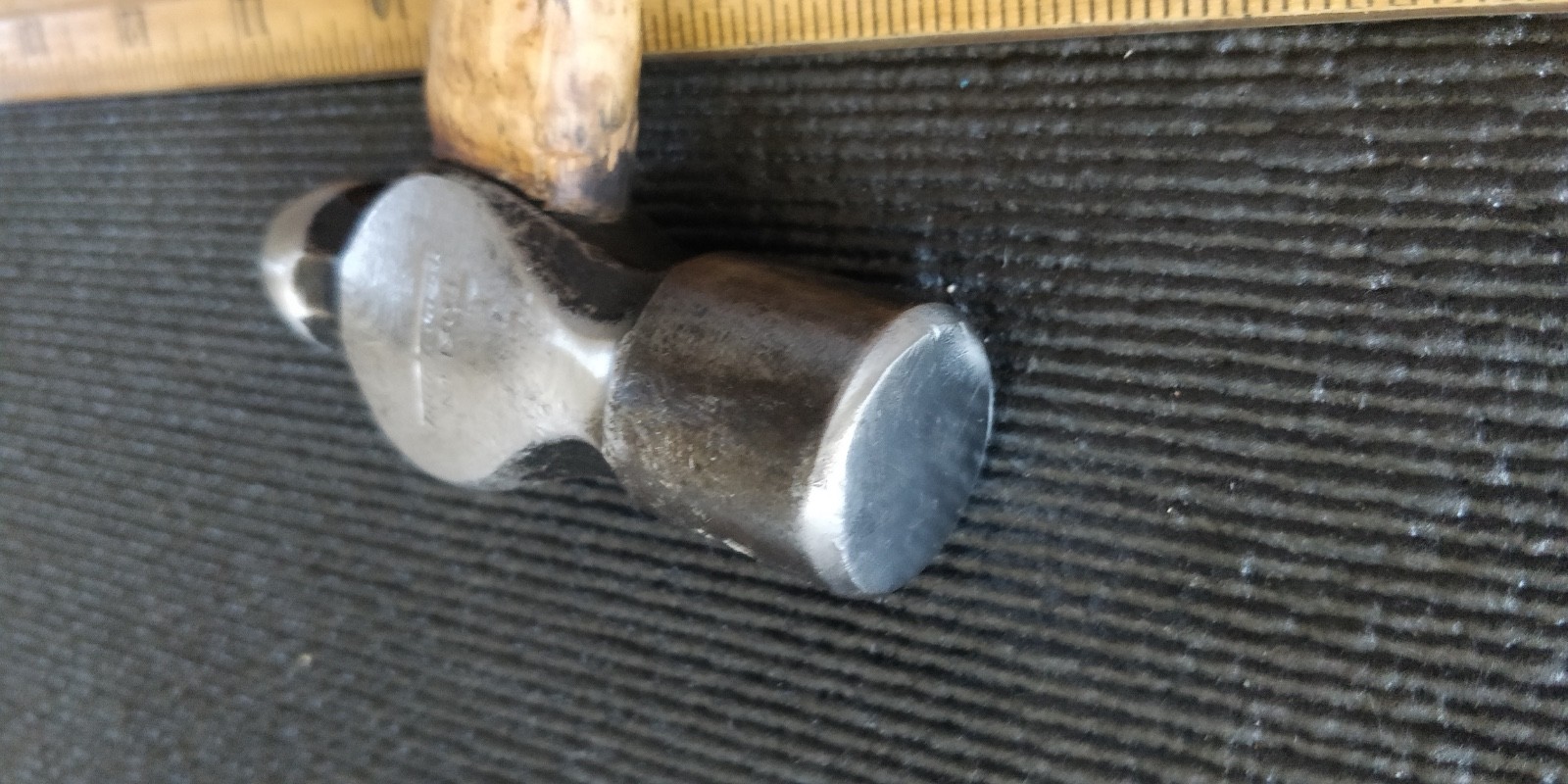 Vintage True Temper No. 1308 Ball Peen Hammer Made In USA