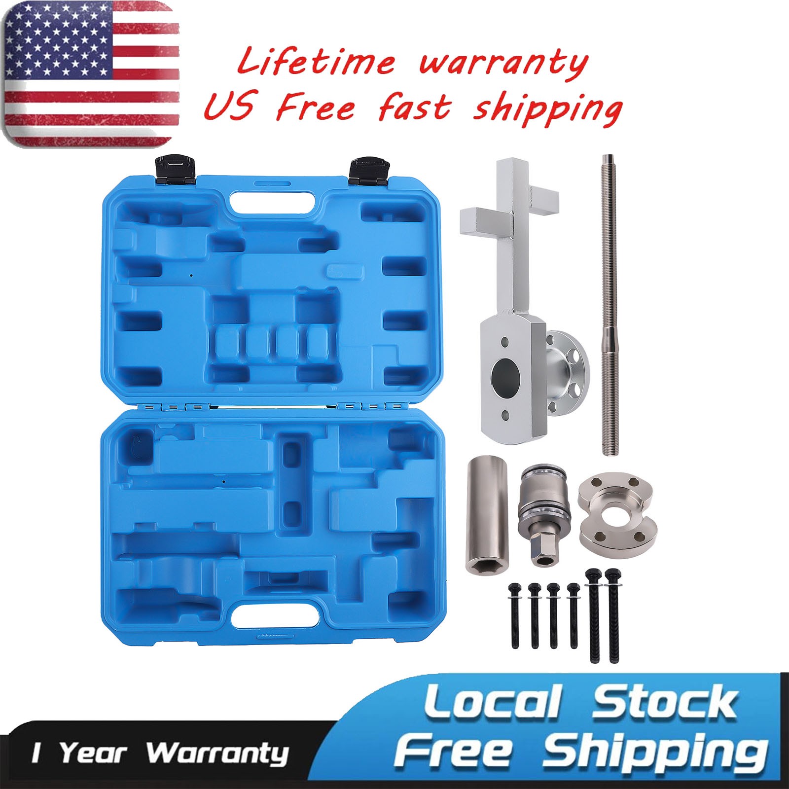 Crankshaft Pulley Removal Install Tool for Range Rover Sport 2009-2018 303-1437