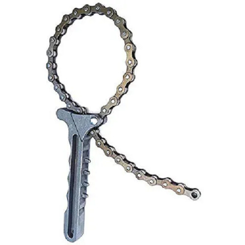 Heavy duty 16″ Chain Oil Filter Wrench Capacity 4″ Oil Filter Chain Wrench