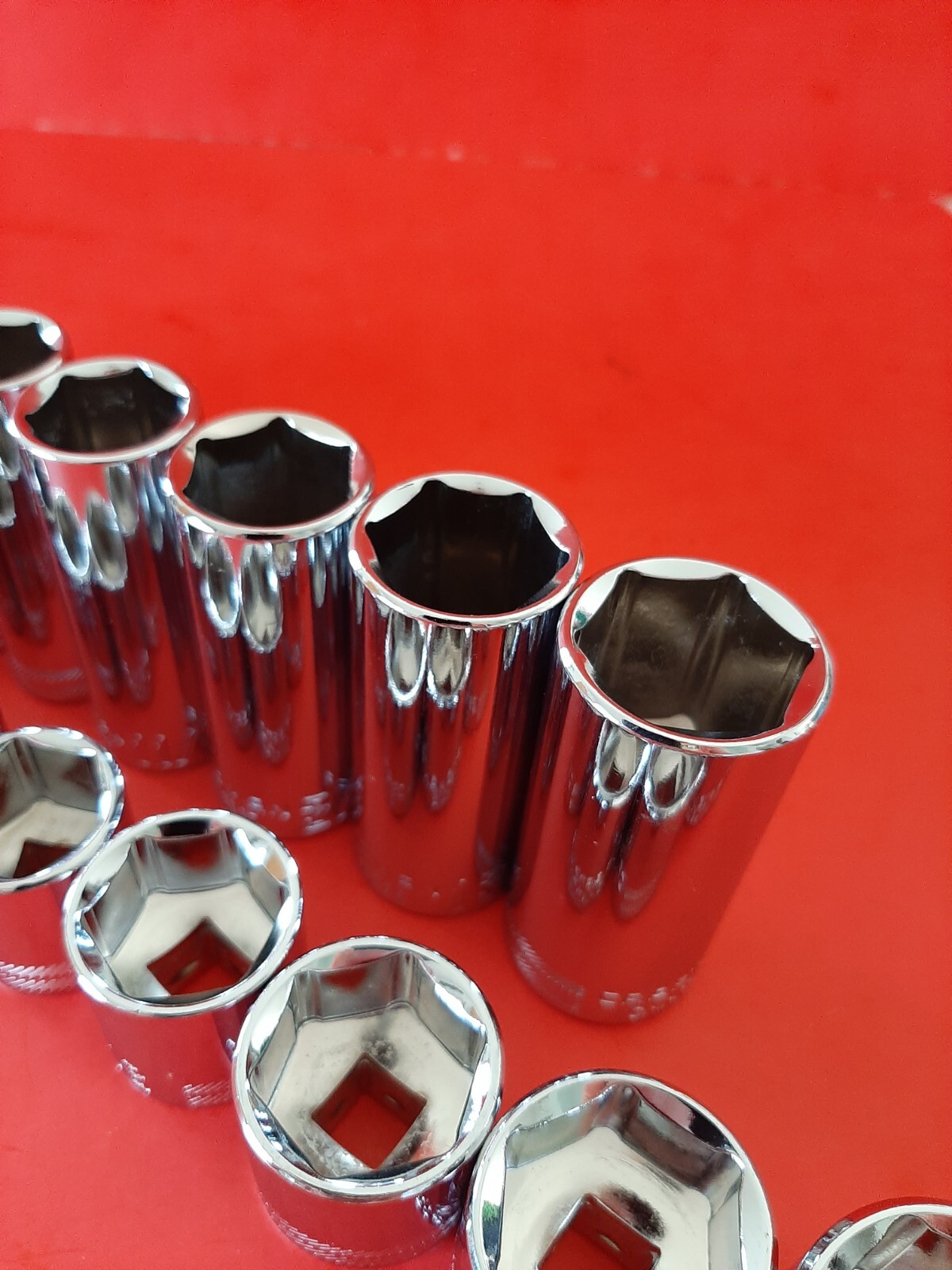 NEW CRAFTSMAN 24pc Shallow & Deep 3/8″ Drive SAE 6pt Point Socket Set