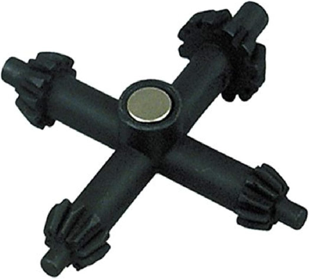 Lisle 12060 Large Master Magnetic Chuck Key with 4 Sizes