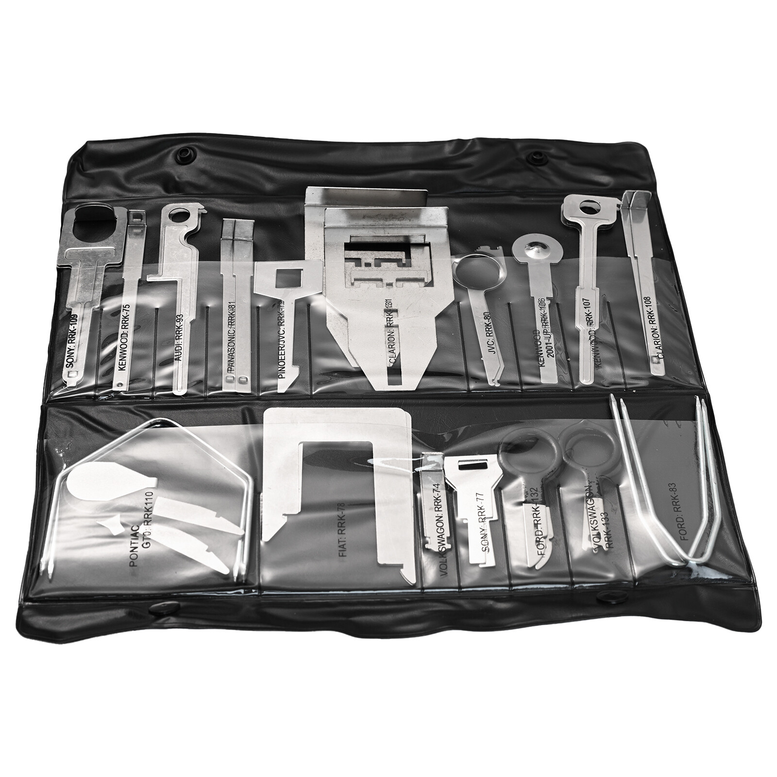 38pcs Car Radio Audio Stereo Removal Tool Key Set Head Unit Extractor Kit USA