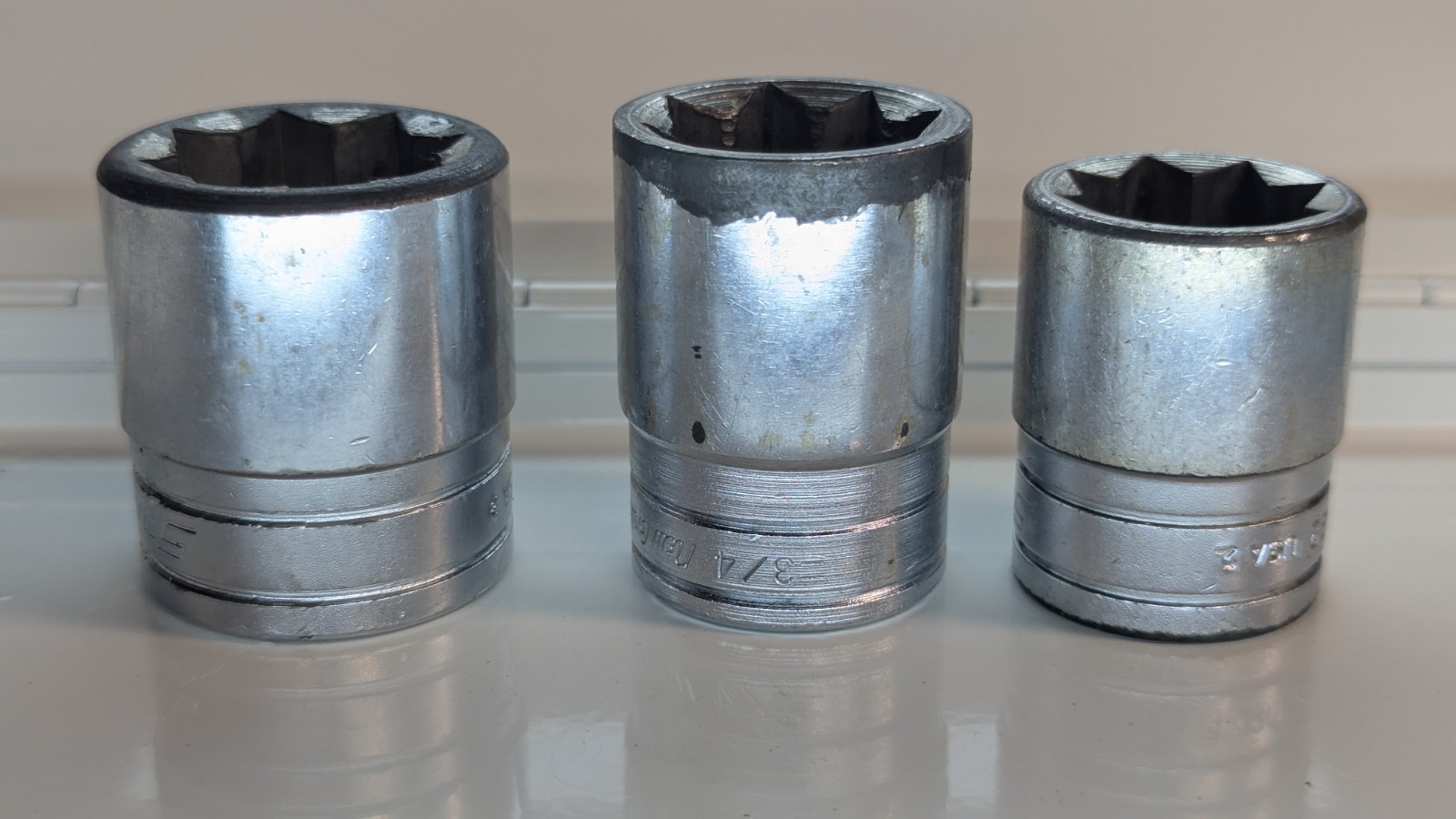 Snap-on SW462 SW422 + New Britain NT824 Double Square 8-Point Socket Set Lot USA