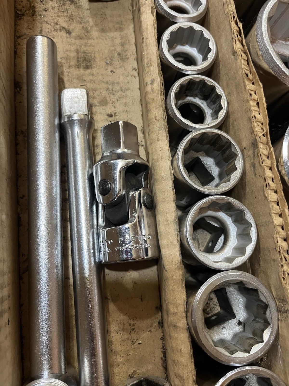 Proto 3/4” Socket Set 29 pcs In Metal Case