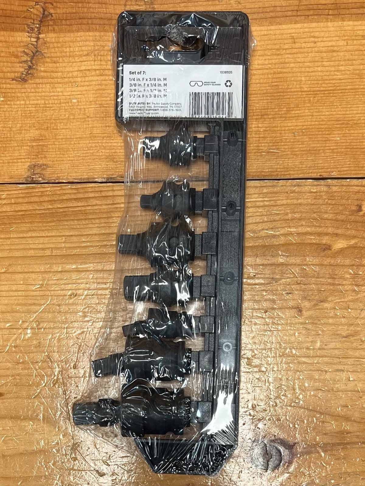 JobSmart Assorted Impact Universal Joint and Adapter Set, 7 pc. 1038935