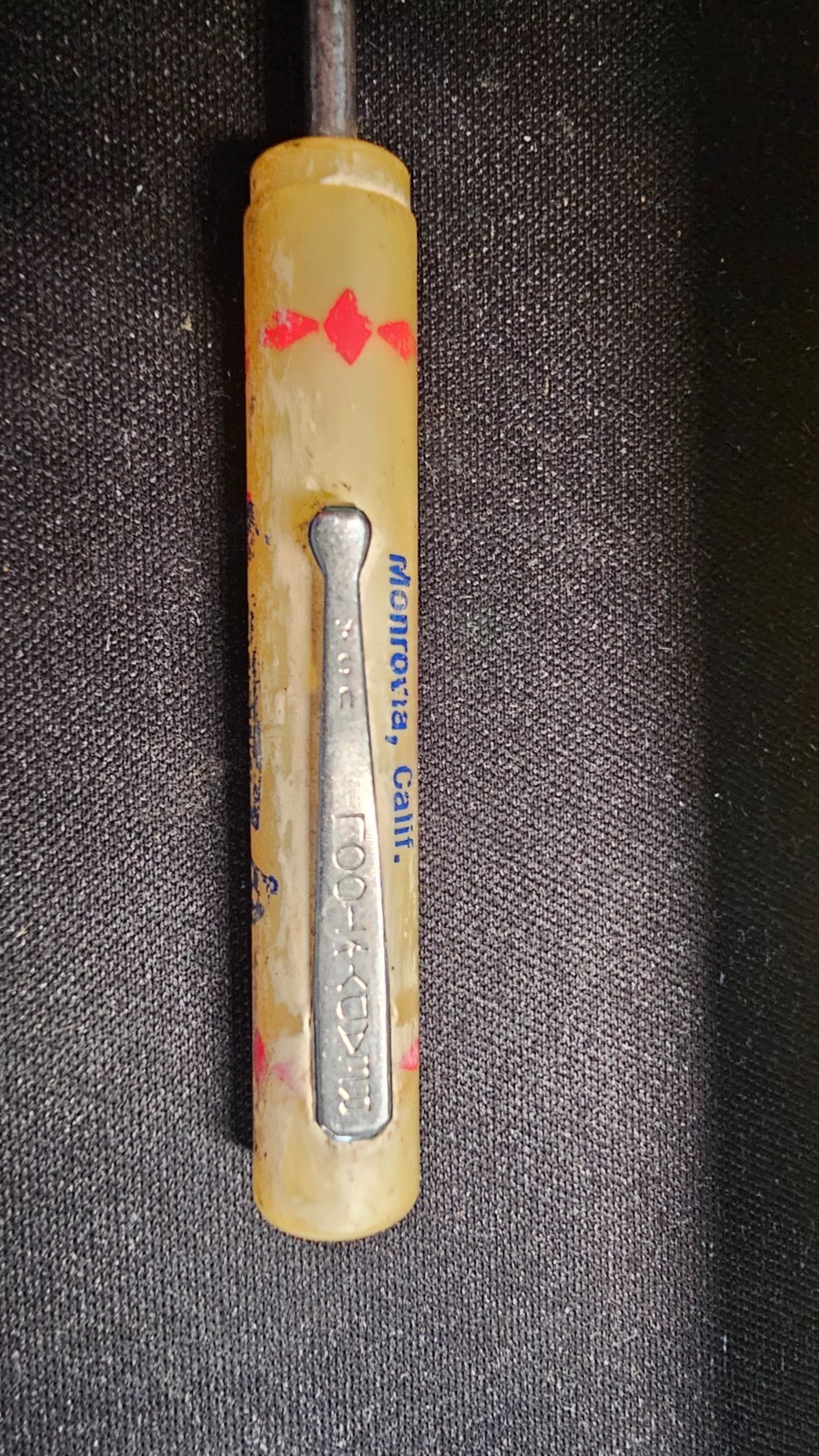 Vintage Justice Bros. J & B California Screwerdriver Small tip Screw Driver
