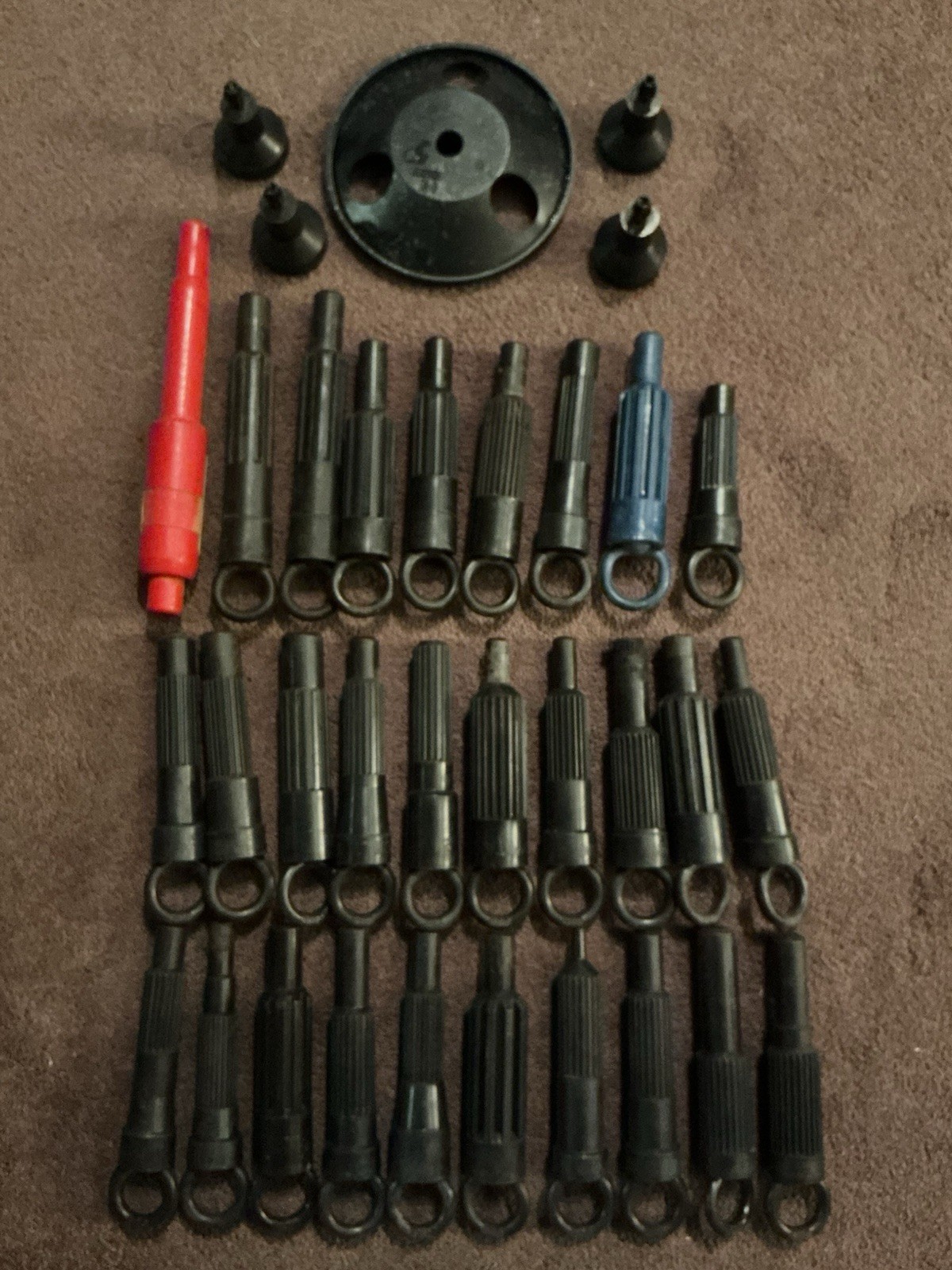 44 Piece Automotive Clutch Alignment Tool Set. Made In USA Kar Tools KR-29