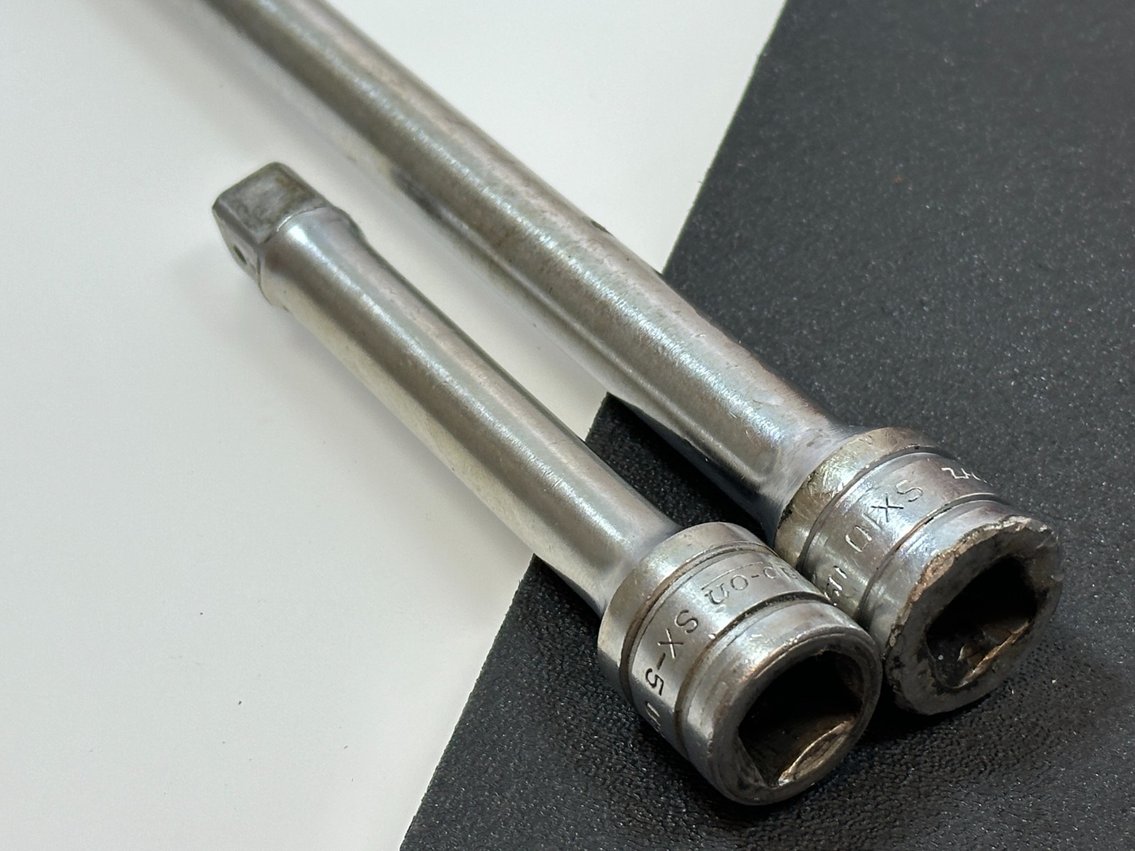 🇺🇸 Snap On Tools USA 2pc 1/2″ Drive Extension Set Lot, SX5 5″ & SX10 10″ Long