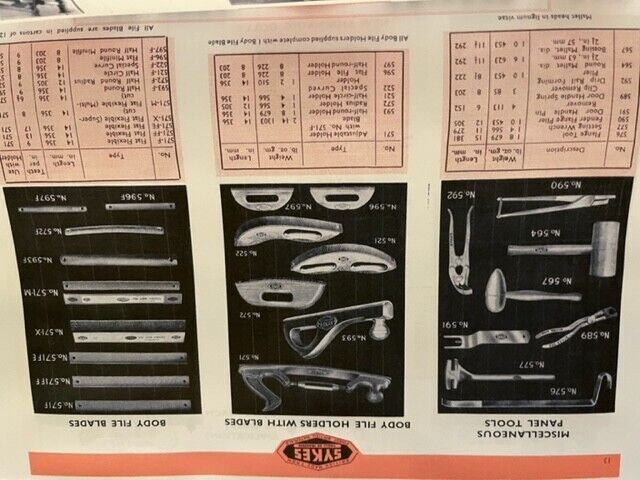 Sykes & JW Pickavant Colour Catalogues 50’s and 60’s x3 Copies