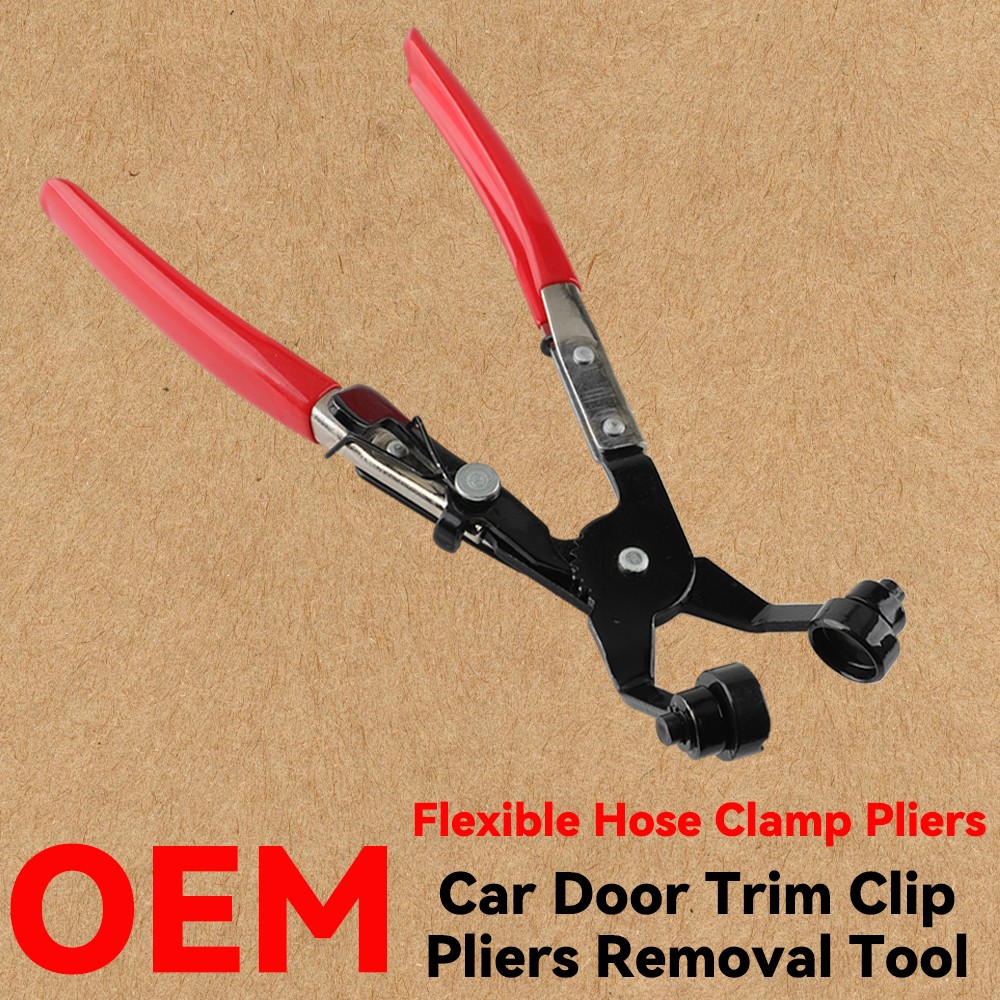 45° Hose Clamp Pliers Angled Swivel Low Radiators Ring-Type or Flat-Band Clamps