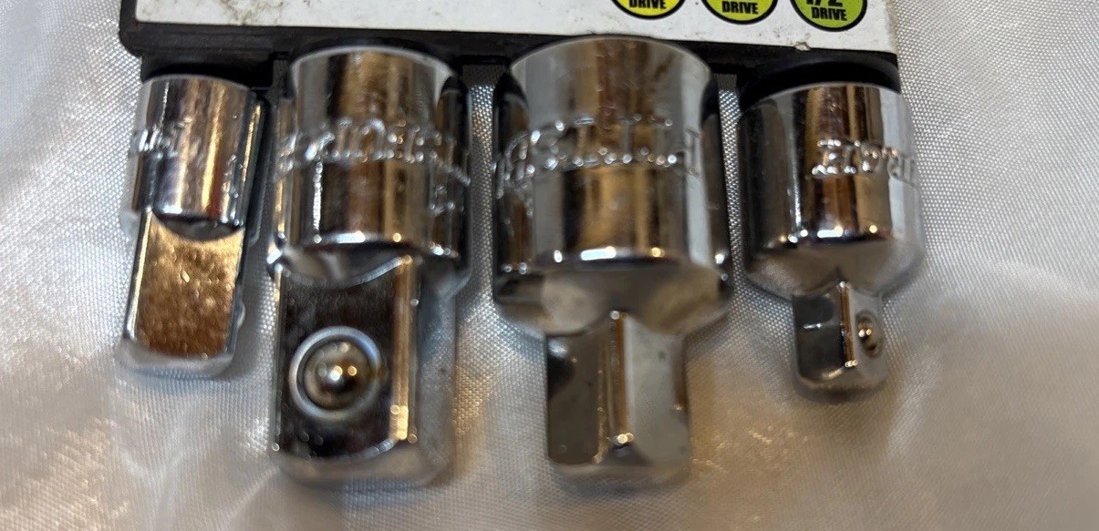 Pittsburgh Lifetime Warranty 4 Pc Socket Adapter Set Automotive Tools (62851)
