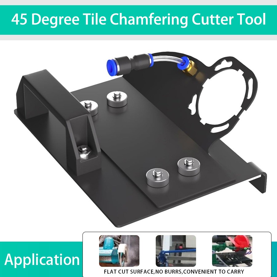 Angle Grinder Tile Chamfering Stand Angle 45 Degree Tile Chamfer Cutting Tool
