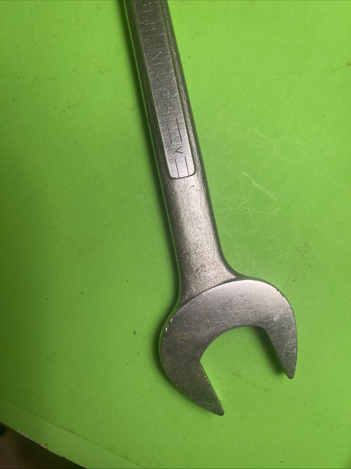 Craftsman 15/16” x 1” =V= Double Open End Combination Wrench USA Vintage