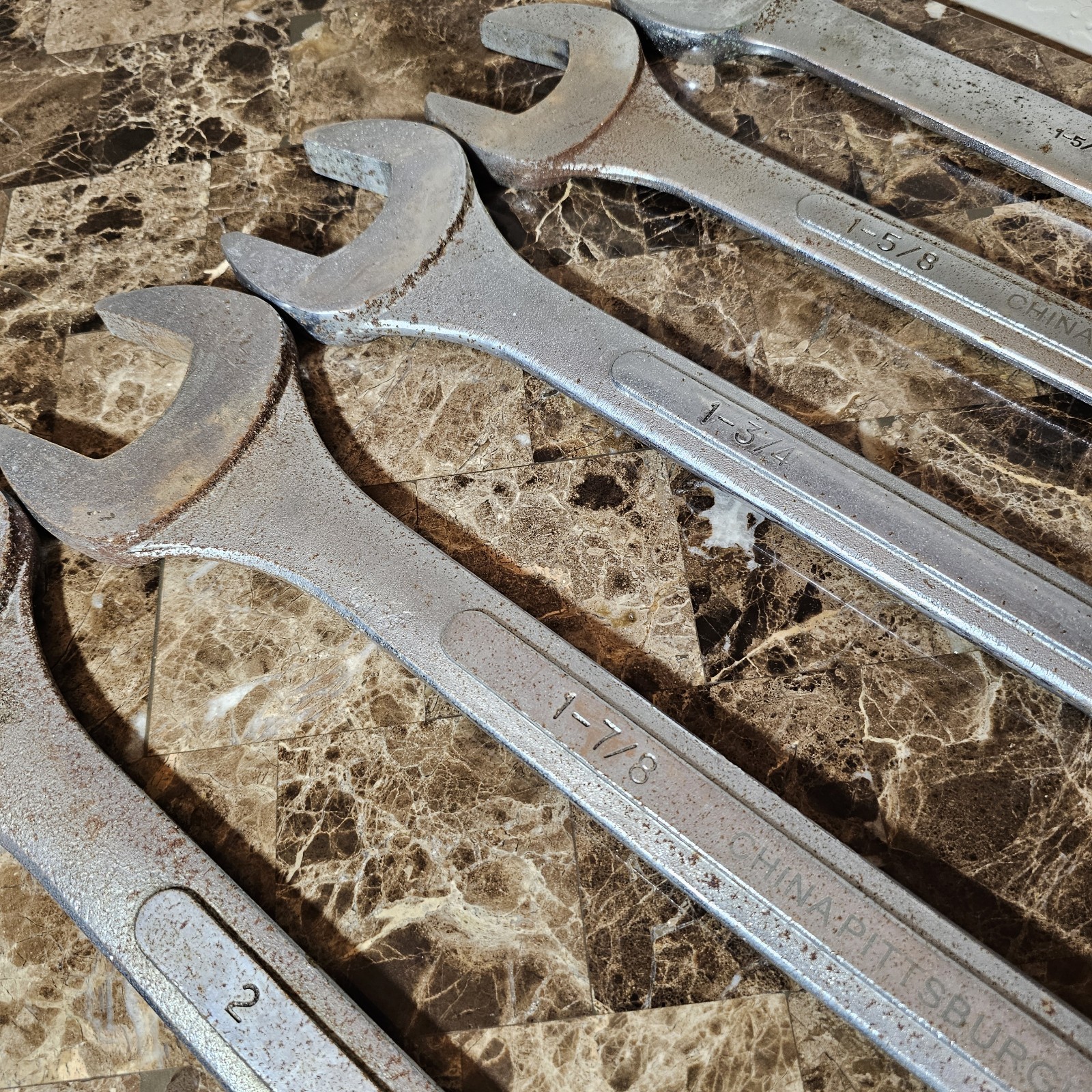 Pittsburgh & Northern Large Wrench Lot 1 5/16″ – 2″
