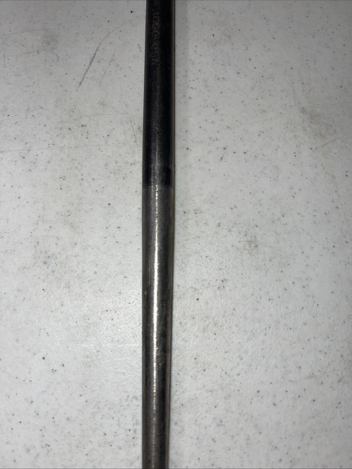Vintage Snap-on Tools 1650 15.5” Long Black Rolling Head Lady Foot Pry Bar