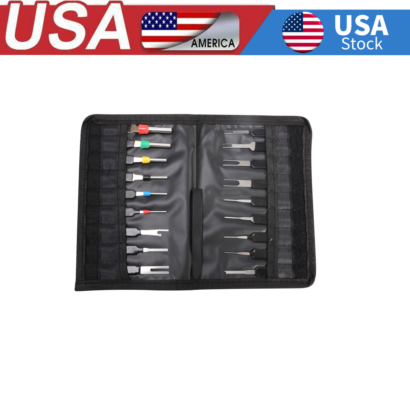 18pc Professional Automotive Terminal Extractor Set Pin Removal Tool Kit