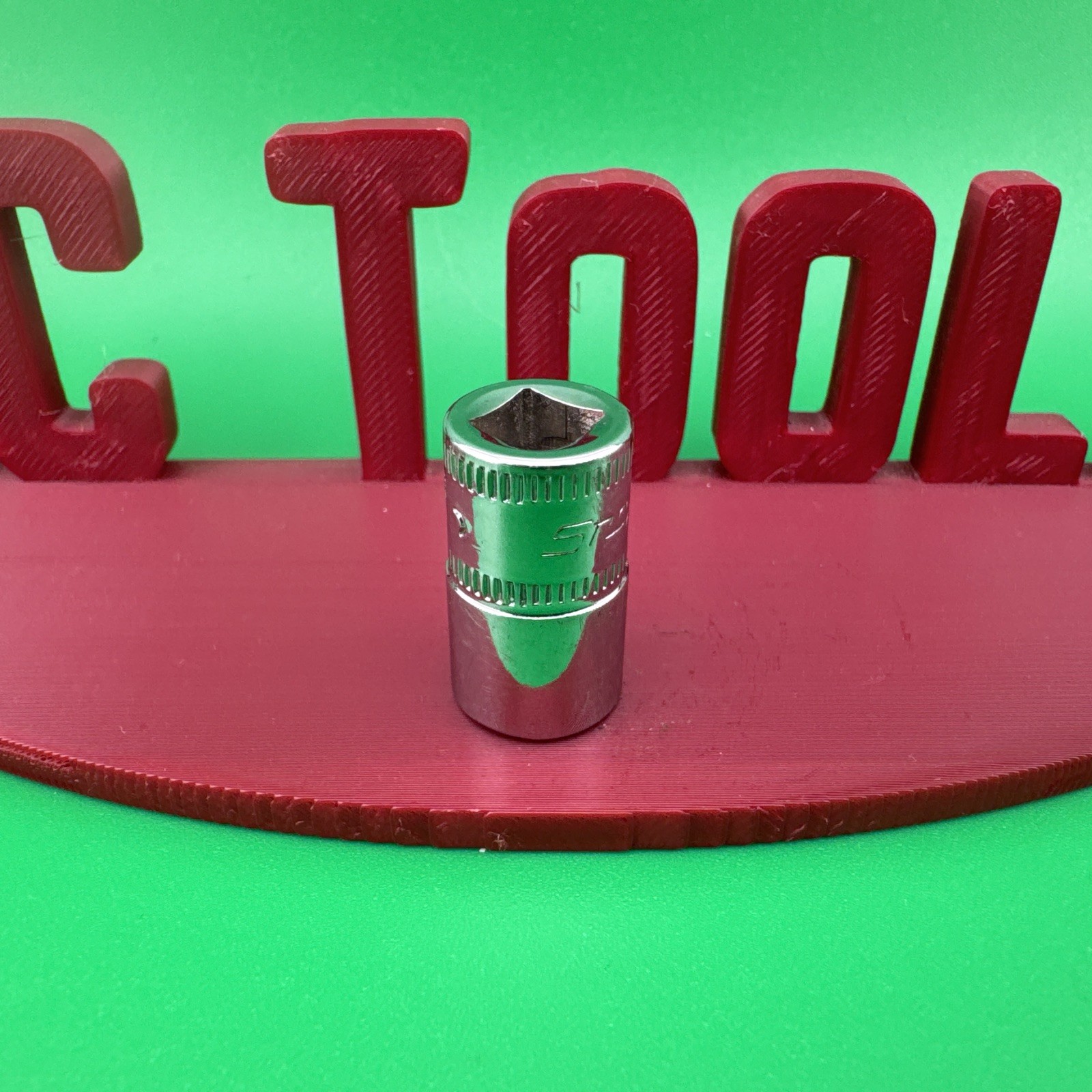 Snap On TMM9 1/4″ Drive 6-Point Metric 9mm Shallow Chrome Socket 1