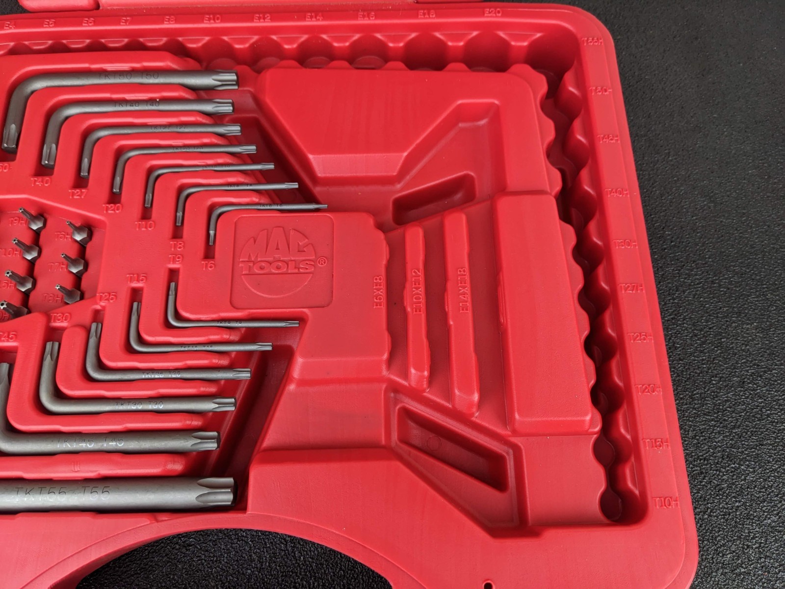 #bp436 Mac Tools SMXT62B Torx Set Case