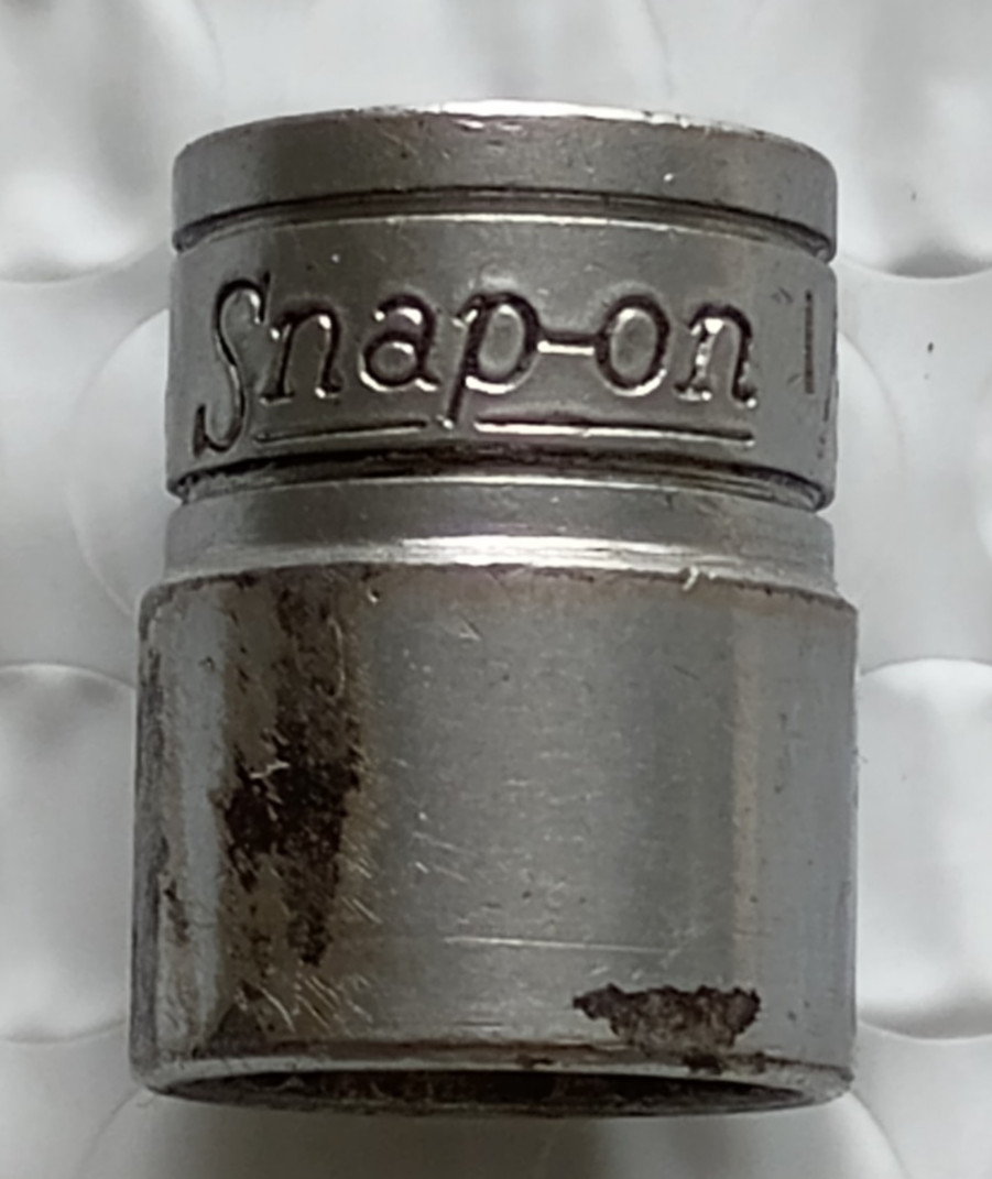 SNAP ON F-161, 3/8″ DRIVE, 1/2″ SOCKET, SHALLOW, 12 POINT.