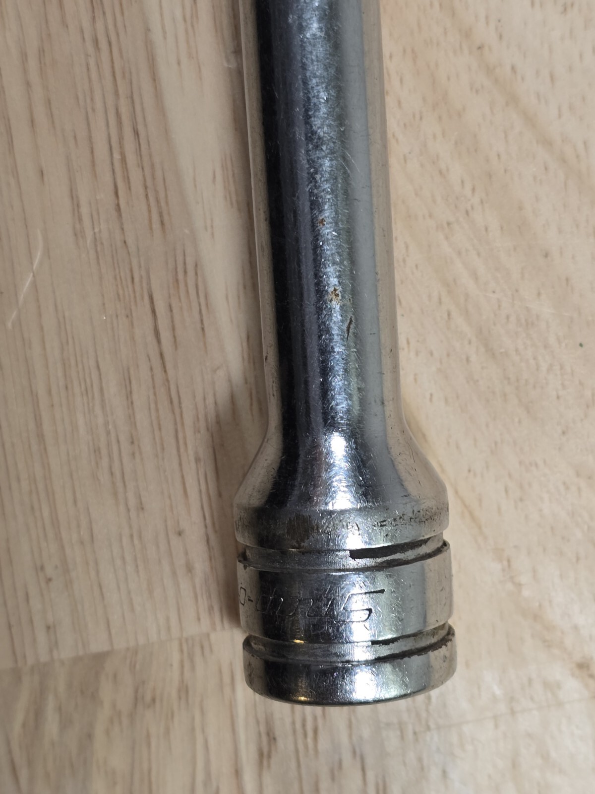 snap on tools SXW10 1/2″ drive 10″ long wobble socket extension worn
