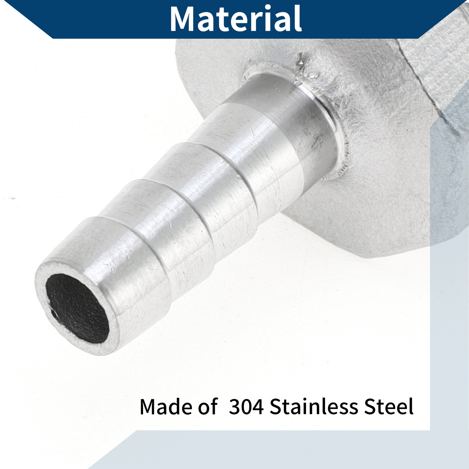 Barb Fittings 15/32″ OD 1″ BSPT Male Fittings a Compression 1 Set
