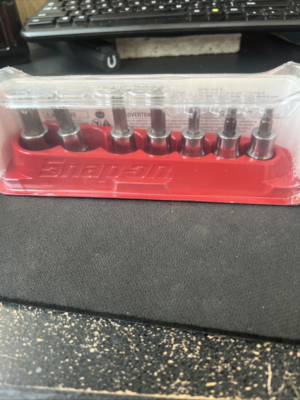 Snap On 3/8″ drive T27 – T55 7 pc TORX Socket Driver SET 207EFTXY NEW!