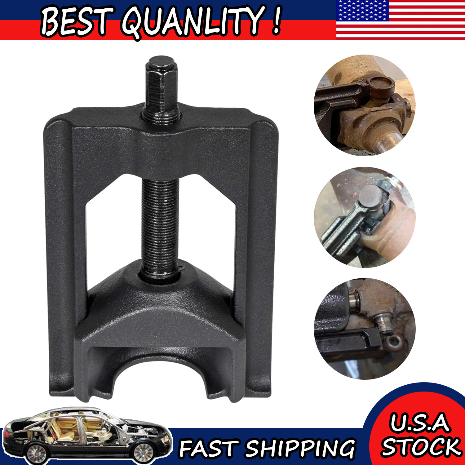 10105 Heavy Duty Universal Joint Puller Press Removal U-Joint Tool Class 1-3