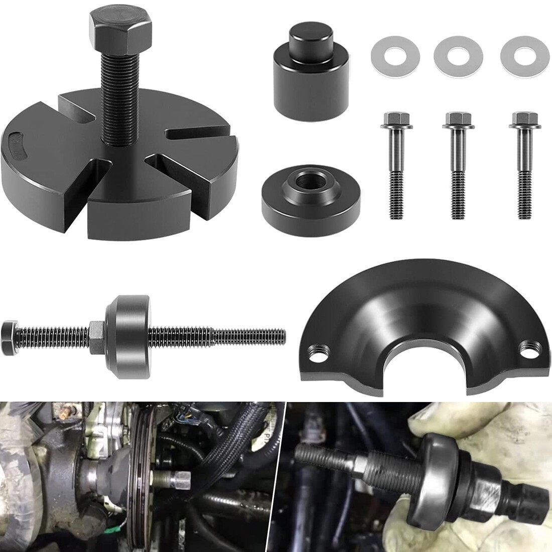 Water Pump Pulley Removal Tool 303-S455 303-009 211-185 For Ford Mercury 3.0L