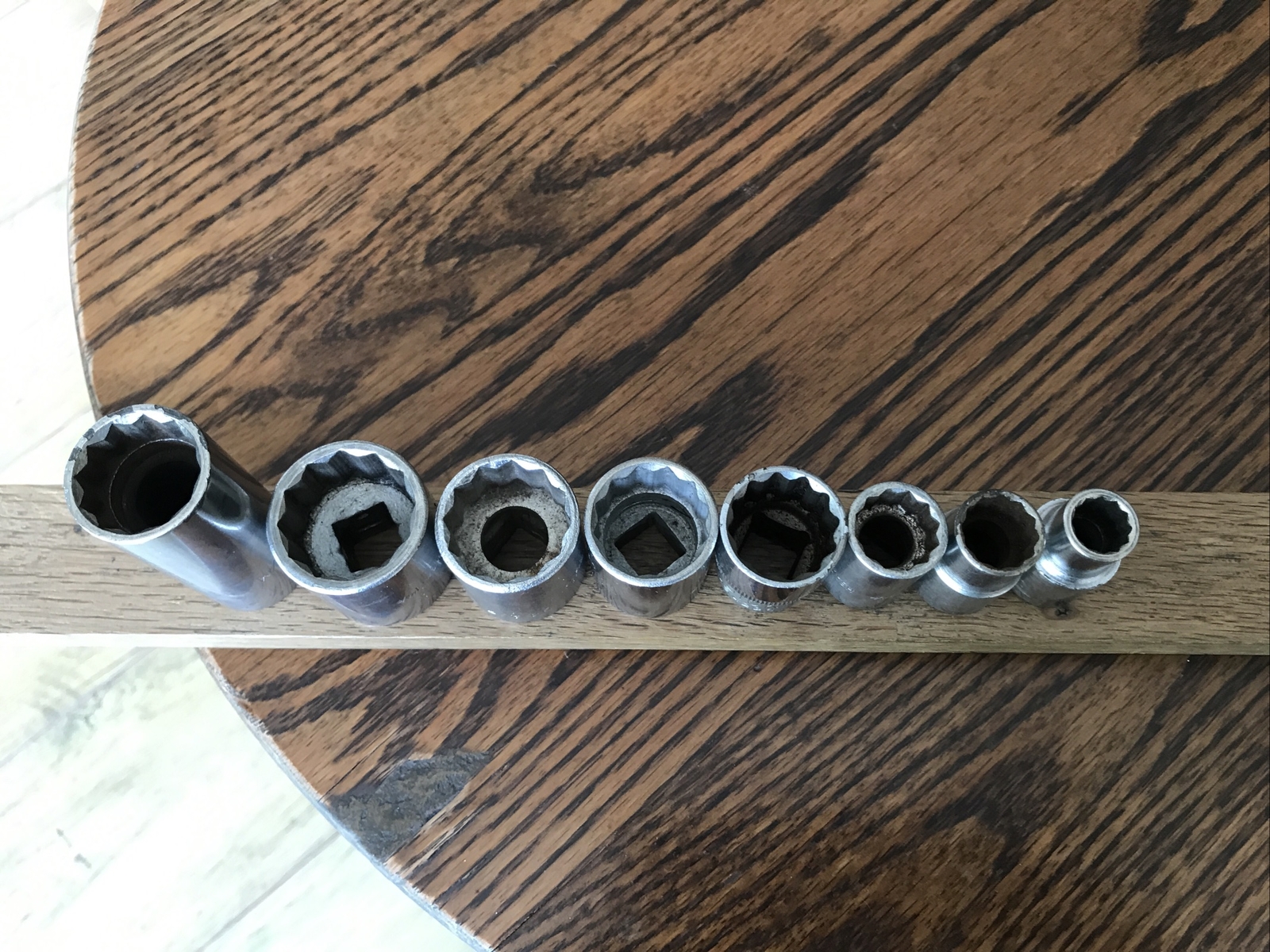 8 King Dick Sockets 1” To 7/16” AF With 1/2″ Drive.No 3.
