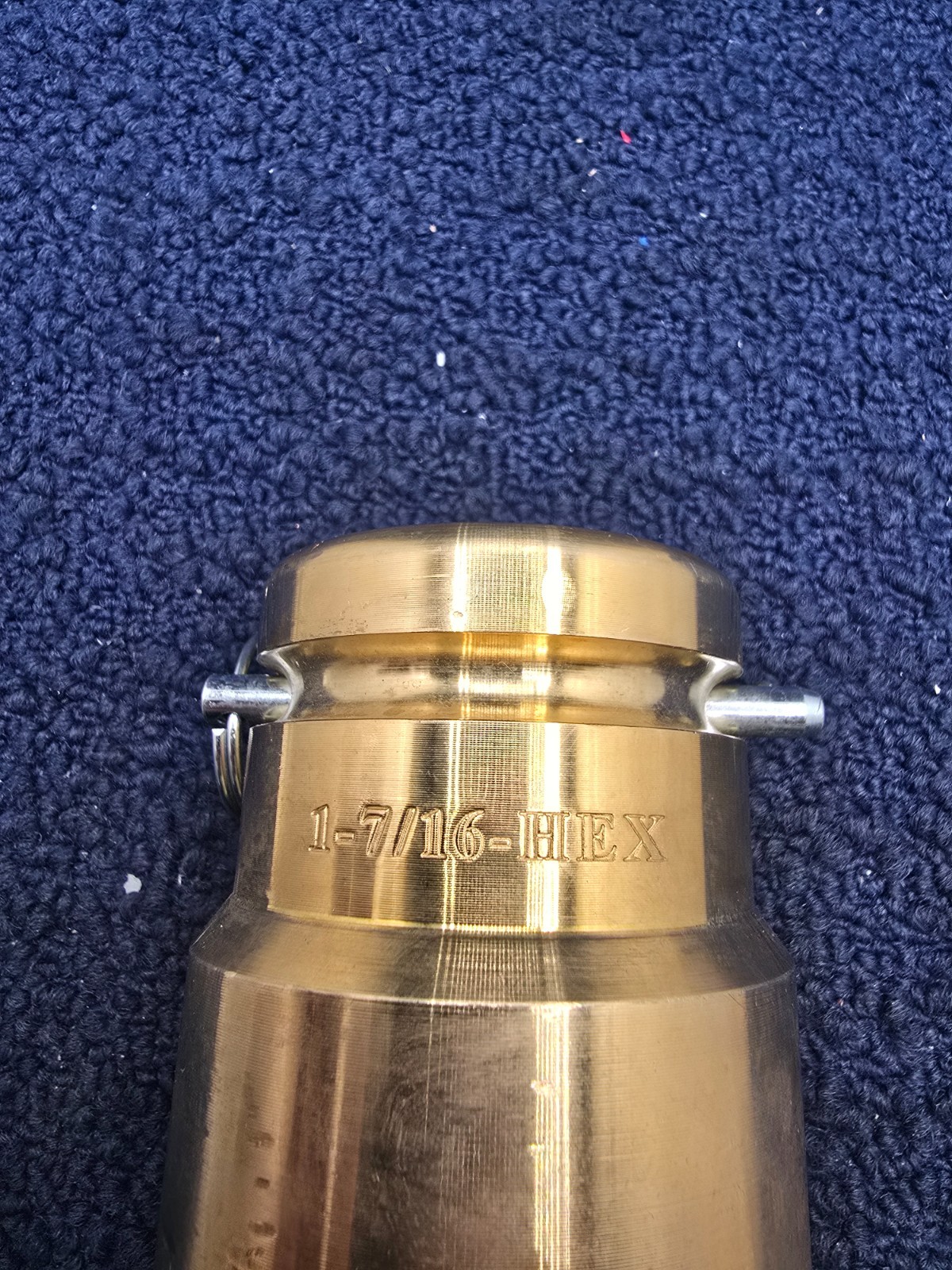 Aldon Square Drive 6 Point Bronze Tank Car Socket 1-7/16″